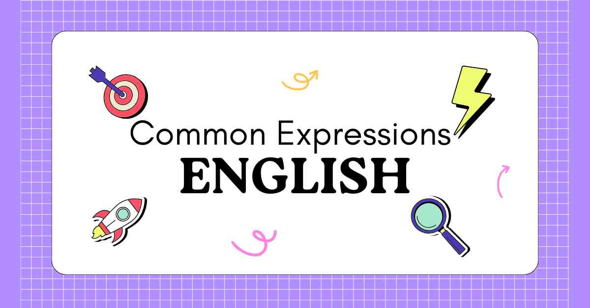Common Expressions English