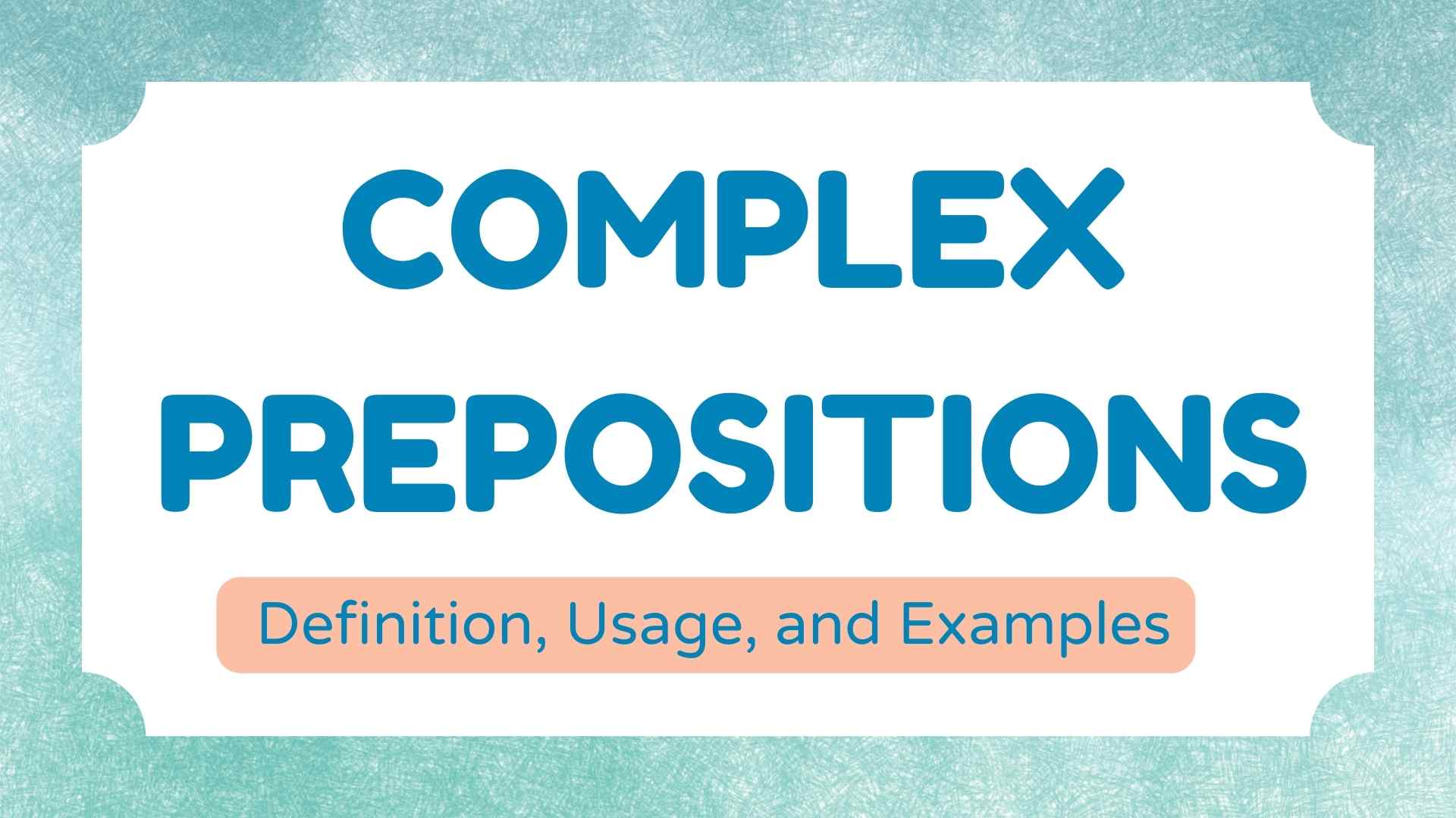 Complex-prepositions