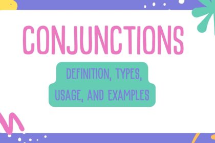 Conjunctions