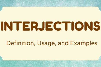 Interjections