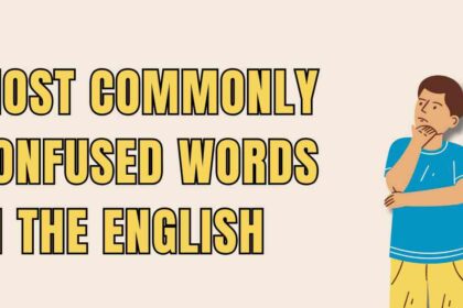 Most Commonly Confused Words in the English