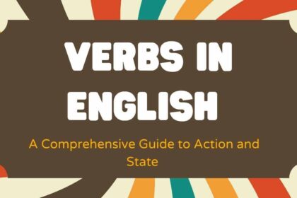 Verbs in English