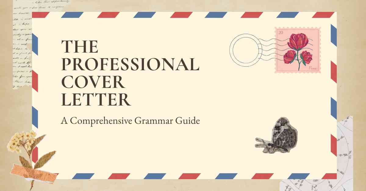 the Professional Cover Letter