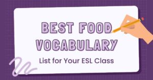 Best Food Vocabulary