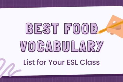Best Food Vocabulary