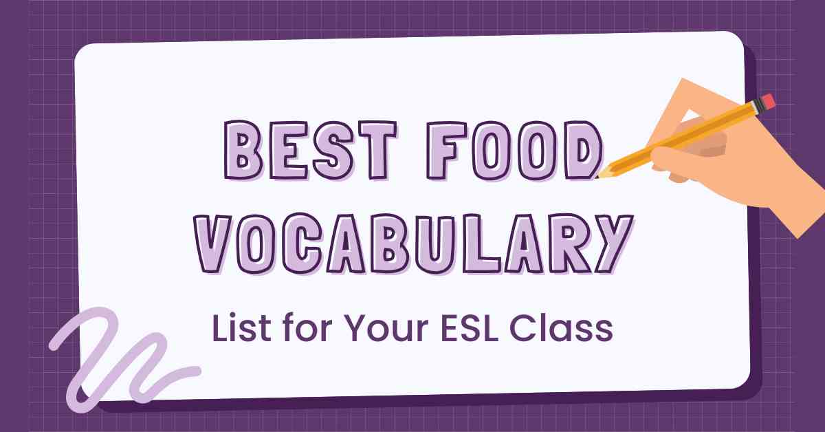 Best Food Vocabulary