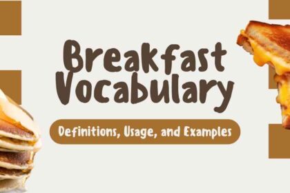Breakfast Vocabulary