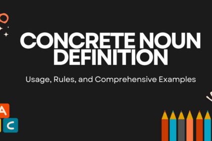 Concrete Noun Definition