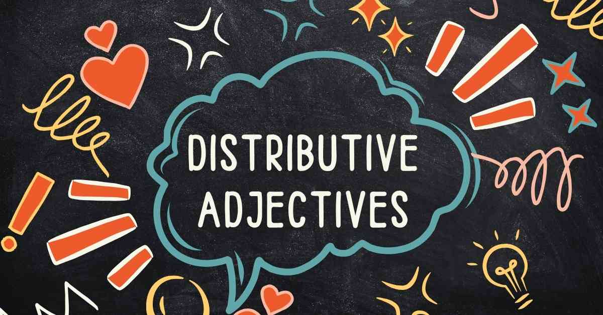 Distributive Adjectives