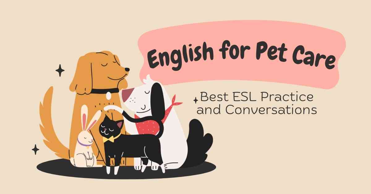 English for Pet Care