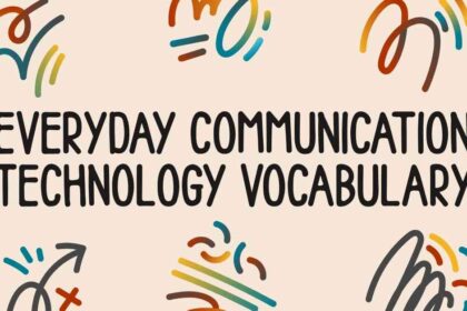 Everyday Communication Technology Vocabulary