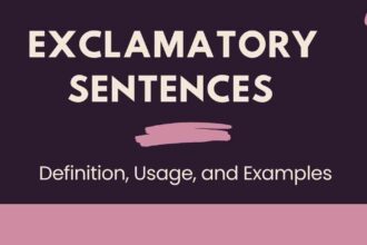 Exclamatory Sentences