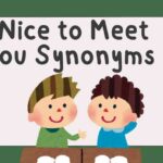 Nice to Meet You Synonyms