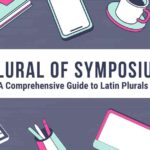 Plural of Symposium