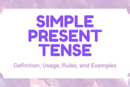 Simple Present Tense