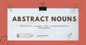 Abstract Nouns
