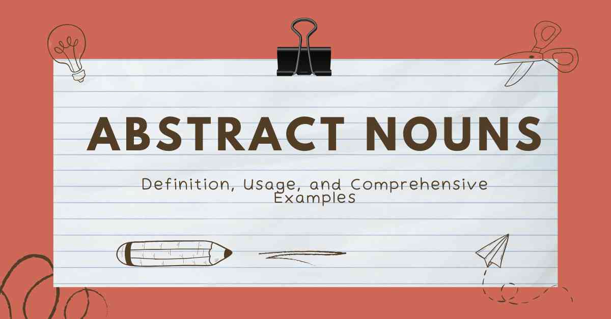 Abstract Nouns