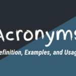 Acronyms