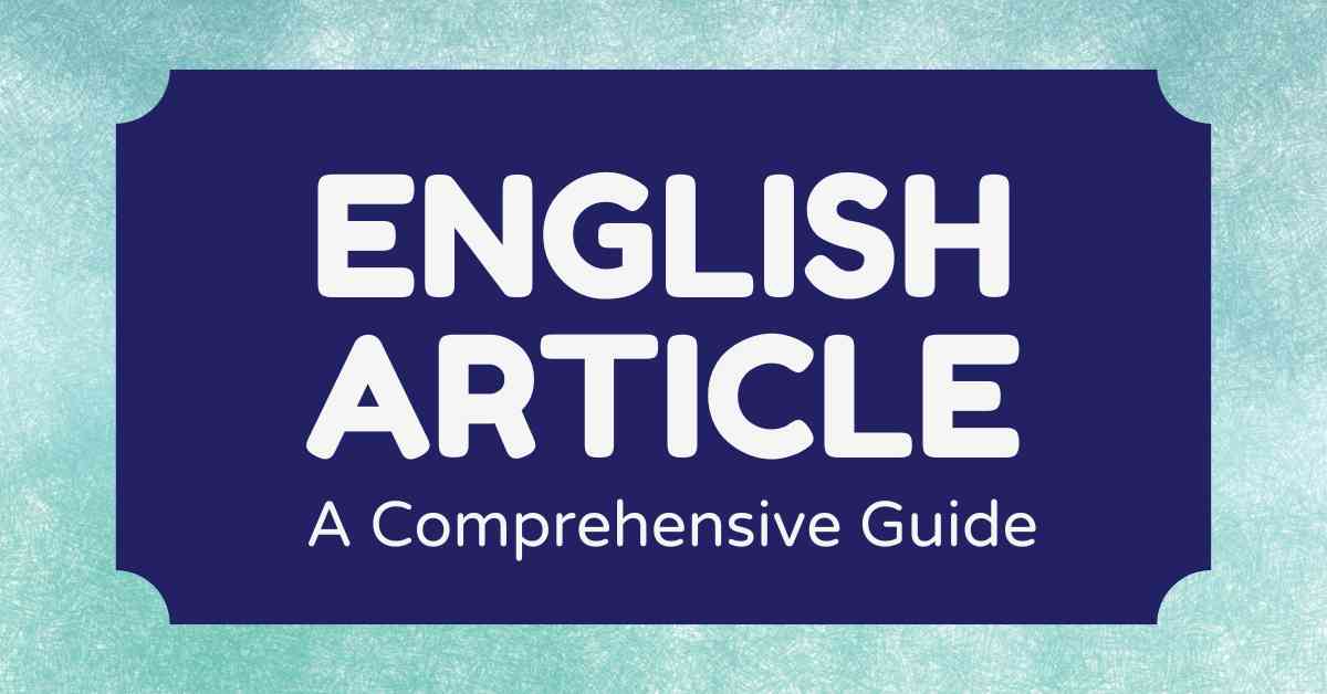 English Article