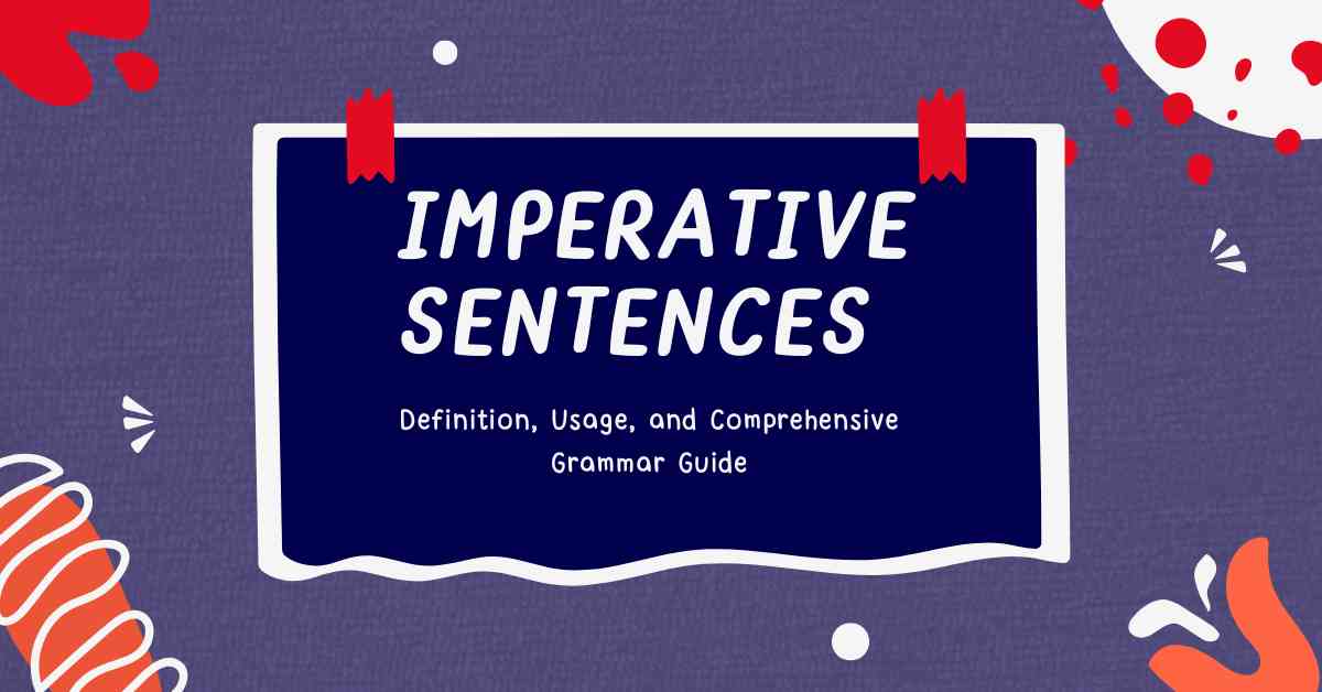 Imperative Sentences
