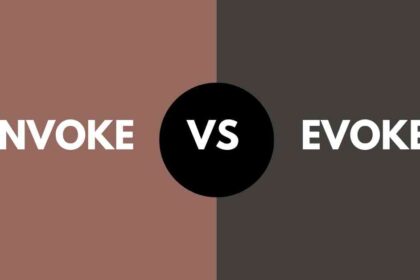 Invoke vs. Evoke