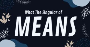 Means
