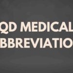 QD Medical Abbreviation