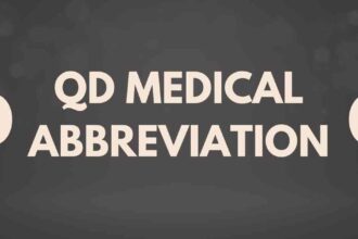 QD Medical Abbreviation