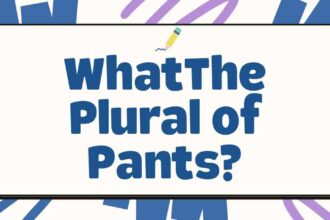 What The Plural of Pants