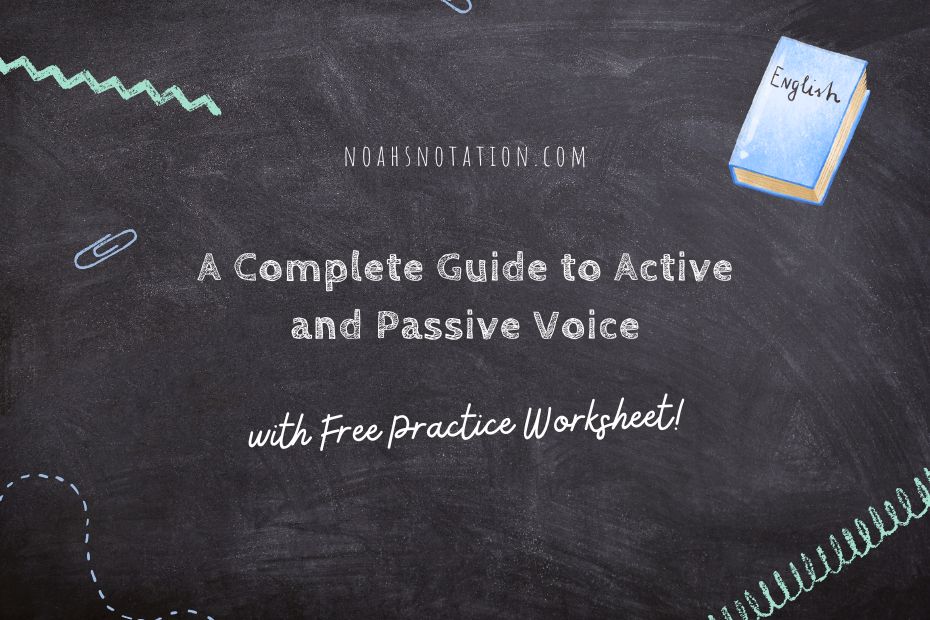 Active and Passive Voice