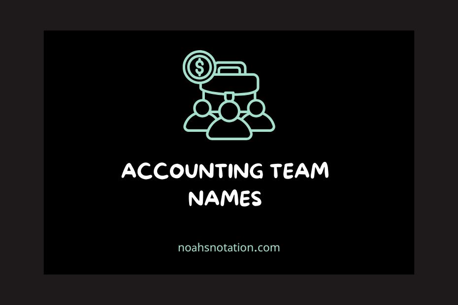 Accounting Team Names