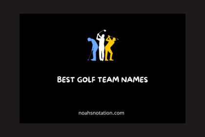 Golf Team Names