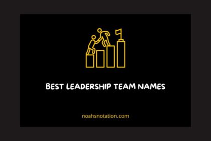 Leadership Team Names