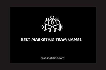 Marketing Team Names