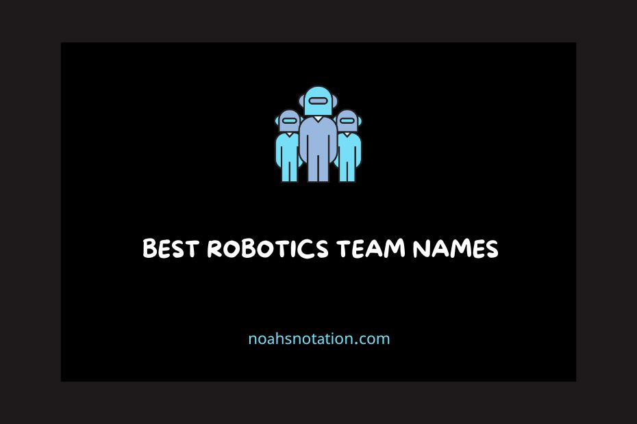 robotics team names