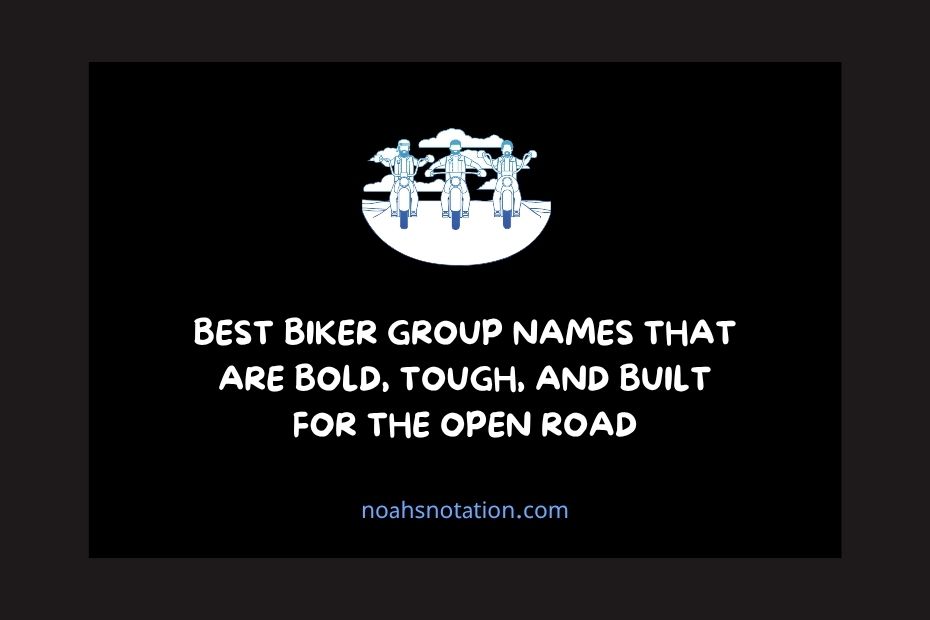 Biker Group Names