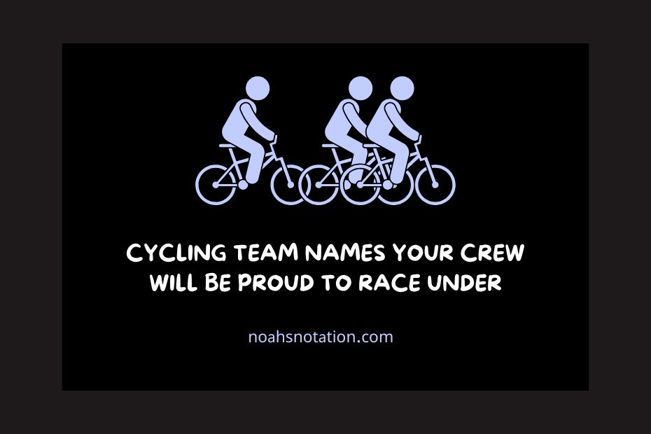 Cycling Team Names