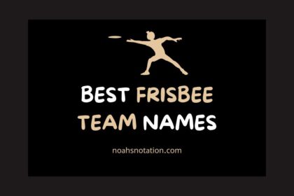 Frisbee Team Names