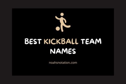 Kickball Team Names