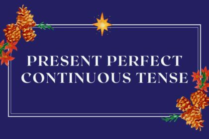 Present Perfect Continuous Tense