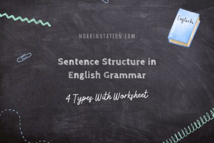 Sentence Structure