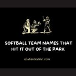 Softball Team Names
