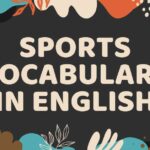 Sports Vocabulary in English