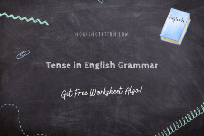 Tense in English Grammar