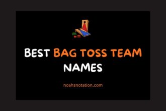 bag toss team names