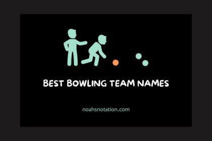 bowling team names