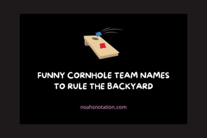 cornhole team names