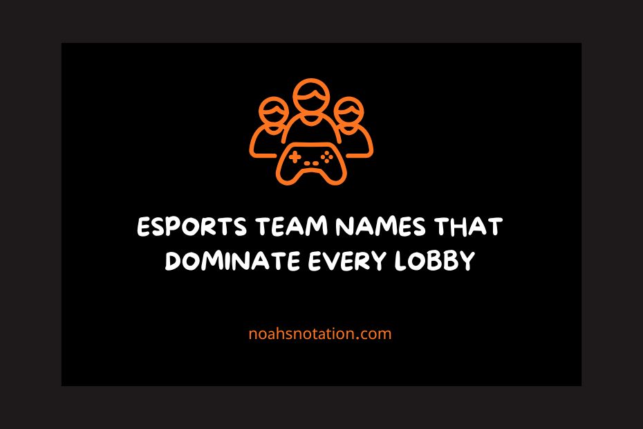 esports team names