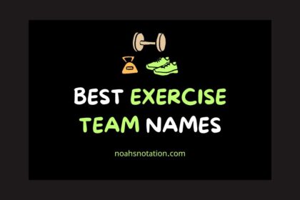 exercise team names