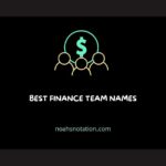 finance team names